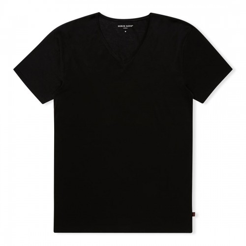 DEREK ROSE Lewis V-neck T-shirt