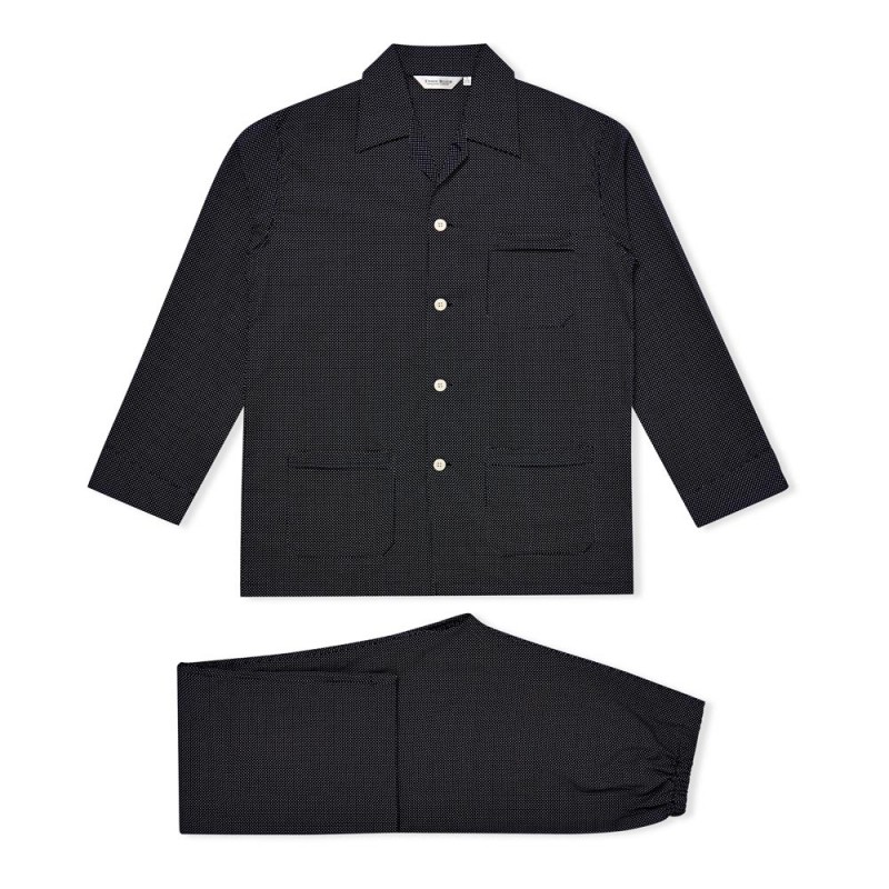 DEREK ROSE Plaza Pyjama Set