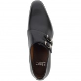 DI BIANCO Leather Double Monkstrap