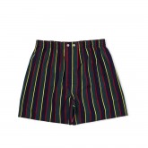 Derek Rose Regimental Ash Boxer Shorts